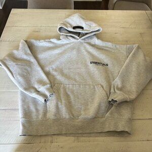 Fear of God Essentials Gray Hoodie